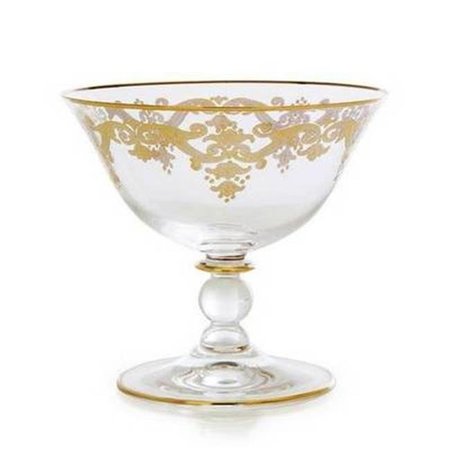 CLASSIC TOUCH DECOR Classic Touch décor CBG310 5 in. Serving Bowl with 24k Gold Artwork CBG310